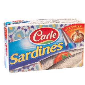 CARLE SARDINES SAUCE MAROCAINES TAJINE 125G