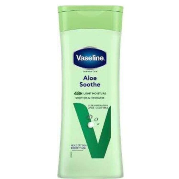 LAIT VASELINE 48H ALOE SOOTHE 200ML