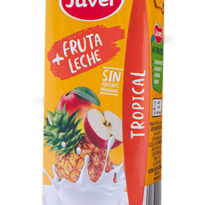 JUS JUVER TROPICAL FRUTA+LECHE 200ML