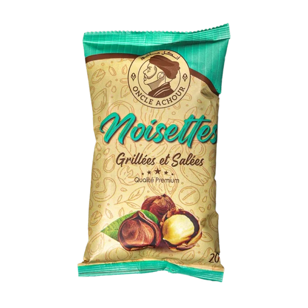 NOISETTES GRILLEES ET SALEES 200G