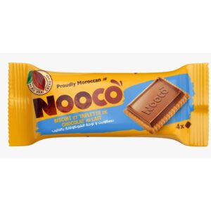 CHOCOLAT LAIT ET BISCUIT NOOCO 95G