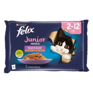 PATE CHAT JUNIOR FANTASTIC FELIX 4X85G