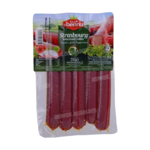 STRASBOURG SAUCISSES CUITES EL BENNE 250G