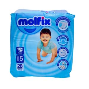 COUCHES MOLFIX N5 JUNIOR 28PCS 11-18KG