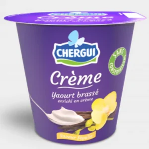 YAOURT CREME VANILLE 110G CHERGUI