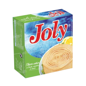 JOLY THON ENTIER A L'HUILE VEGETALE ET CITRON 85G