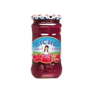 CONFITURE DE FRAMBOISES AICHA 430G