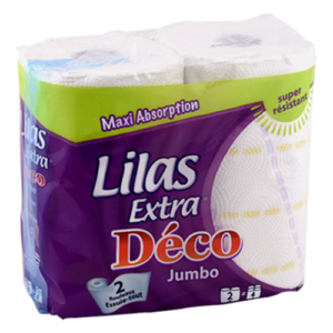 PAPIER CUISINE EXTRA DEO JUMBO LILAS 2ROULEAUX