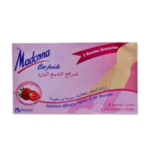 MADONNA CIRE FROIDE FRAISE 8BC+12BV