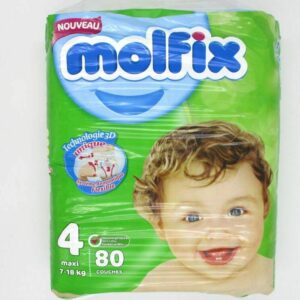 COUCHE MOLFIX MAXI N4 80COUCHES