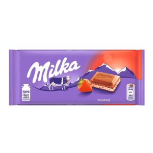 MILKA STAWBERRY 100G