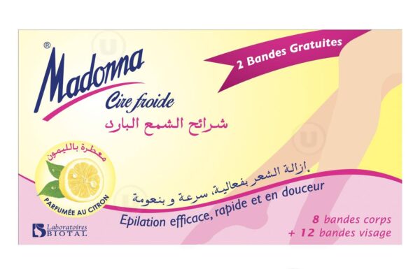 MADONNA CIRE JAUNE 5 UNITES