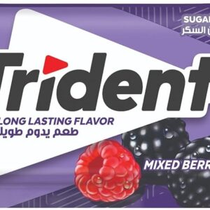 TRIDENT MIXED BERRIES 5X1.6G