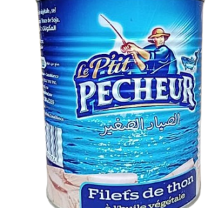 THON A HUILE VEGETALE LE PTIT PECHEUR 800G