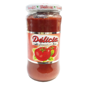 DOUBLE CONCENTRÉ DE TOMATE DELICIA 200G