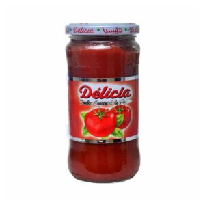 DOUBLE CONCENTRÉ DE TOMATE DELICIA 380G