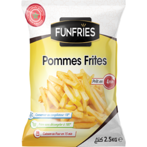 POMME FRITES FUNFRIES GMS SAC 2.5KG