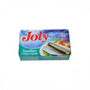 SARDINE A L'HUILE VEGETALE JOLY 125G