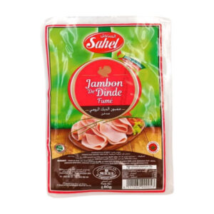 JAMBON DE DINDE FUME 80G SAHEL