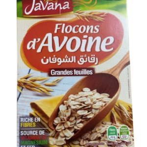 FLOCONS D'AVOINE GRANDES FEUILLES JAVANA 500G