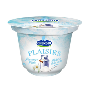 PLAISIRS FROMAGE FRAIS SANS SUCRE SUCRE CHERGUI 140G