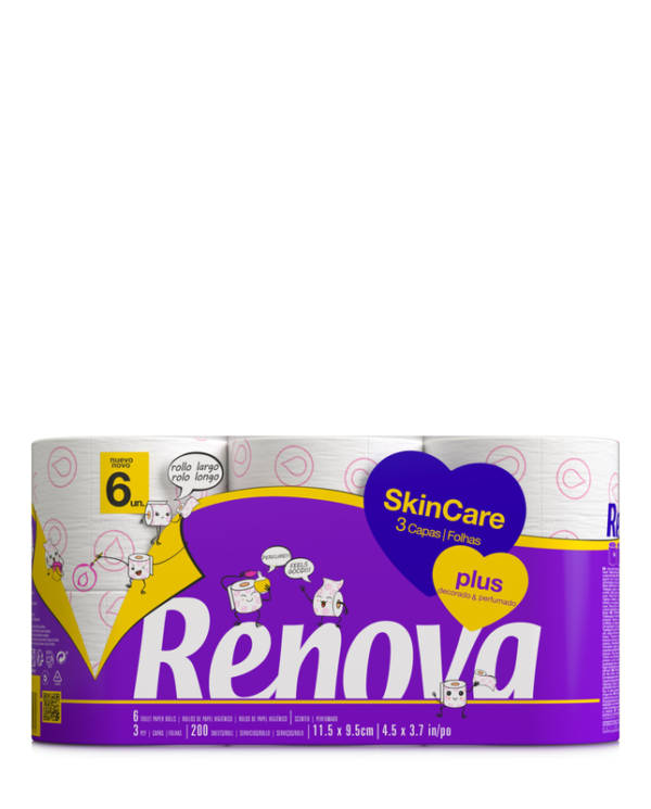 PAPIER TOILETTE RENOVA 6R