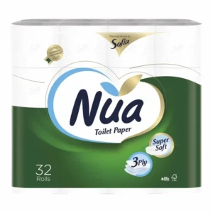 PAPIER TOILETTE NUA 3PLIS 32ROULEAUX