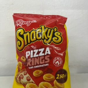 CHIPS PIZZA RINGS SNACKYS REVEY 25G