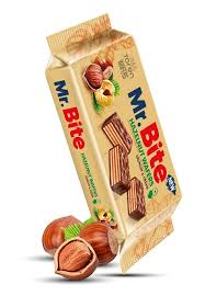 BISCUIT CHOCO HAZELNUT MR BITE 35G
