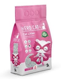 CAT LITTER BABY POWDER HERO CAT 5L