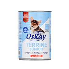 OSKAY TERRINE JUNIOR WITH BEEF  400G