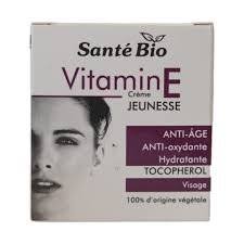 CREME VITAMINE E SANTE BIO 50G