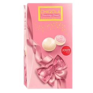 CHIQOLA PRALINES STRAWBERRY CREAM 130G
