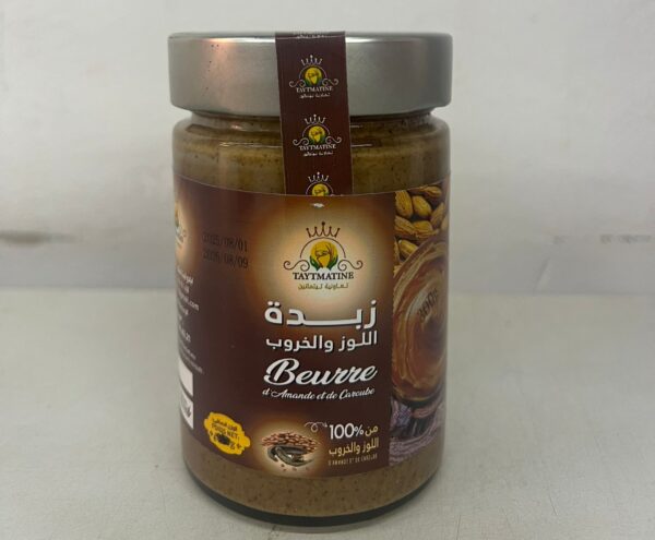 BEURRE AMANDE ET CAROUBE TAYTMATINE 300G