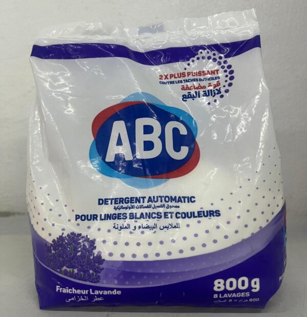 DETERGENT AUTOMATIC LAVANDE  ABC 800G