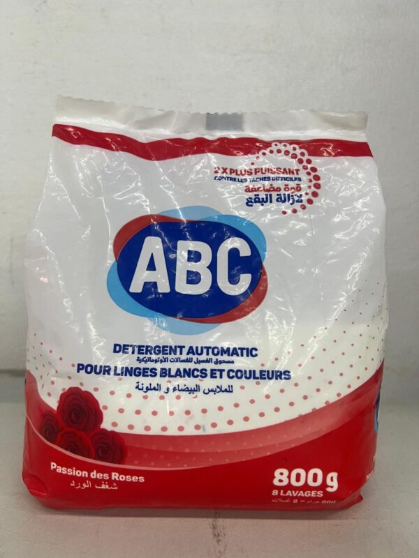 DETERGENT AUTOMATIC ROSE ABC 800G