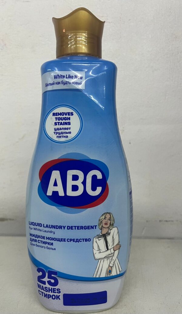 LESSIVE LIQUIDE BLANC ABC 1,5L