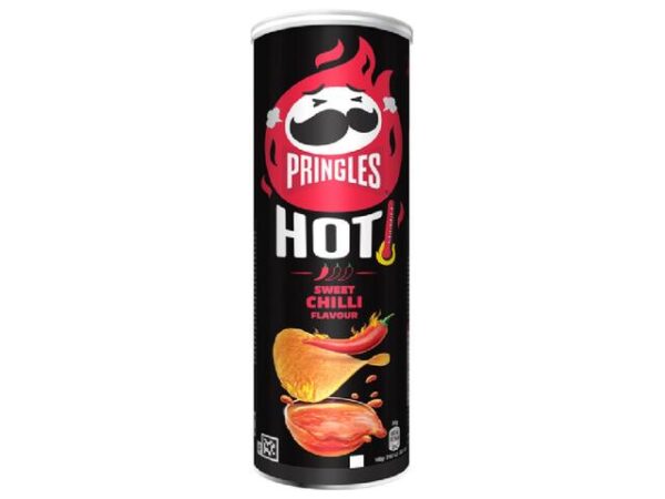 CHIPS PRINGLES HOT SWEET 160G