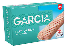 FILET THON GARCIA AU NATUREL 125G
