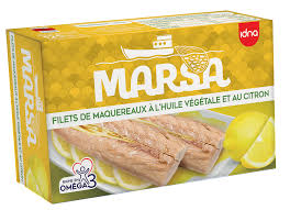 SARDINE MARSA A CITRON 125G