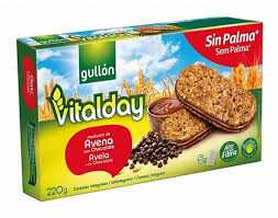 VITALDAY AVOINE ET CHOCOLAT GULLON SIN PALMA 220G