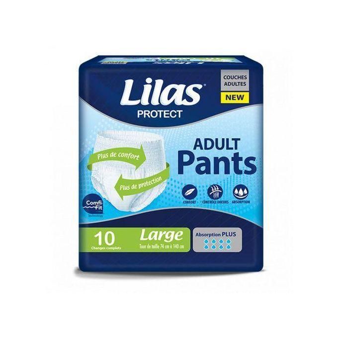 COUCHES ADULT LARGE 10U LILAS