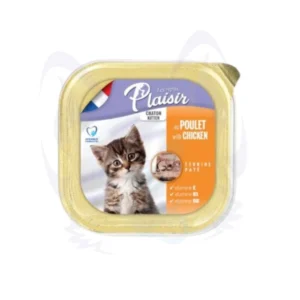 PATE KITTEN CHATONS PLAISIR 100G--